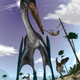 Illustration for article titled What would the world be like if pterosaurs and humans coexisted today? (Part II)